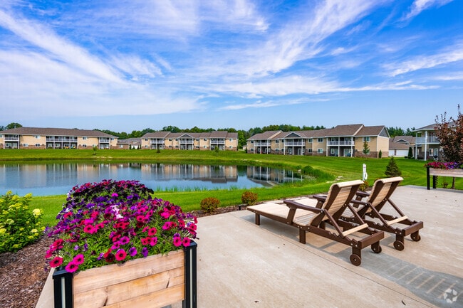 Patio - Sand Lake Apartments