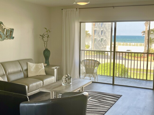 Living room overlooking the Atlantic - 2050 Atlantic St