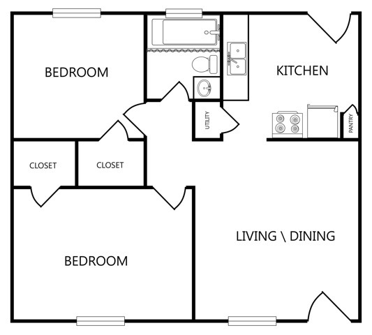 2 camas | 1 baño | 72 metros cuadrados - Metker Gardens