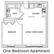 1BR/1BA