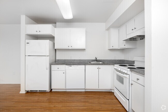 1 dormitorio, 1 baño - 636 pies cuadrados - Cocina - Crenshaw Family Apts