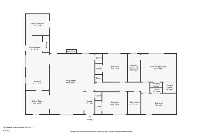 Foto del edificio - Spacious 4 Bedroom Home in Montgomery, AL