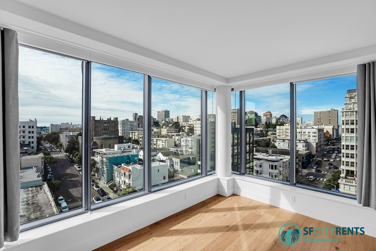 Pacific Heights: 10th Floor Corner Condo w/ Views, W/D in-unit, Parking & Shared Roof Deck @ The ... - Pacific Heights: 10th Floor Corner Condo w/ Views, W/D in-unit, Parking & Shared Roof Deck @ The ...