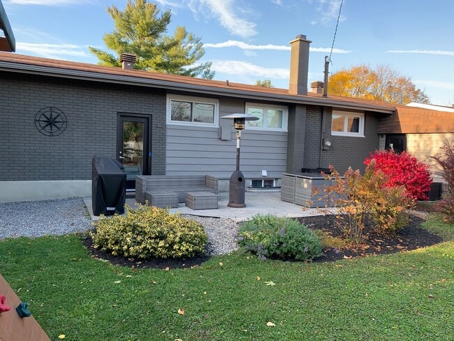 Massive backyard with renovated patio - 77 Hilliard Av