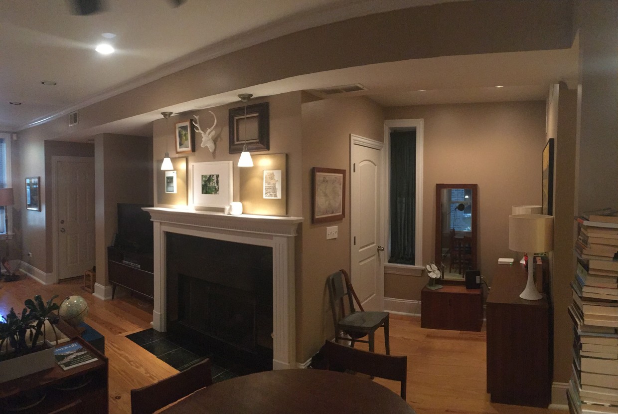 Living room - 1053 N Wood St