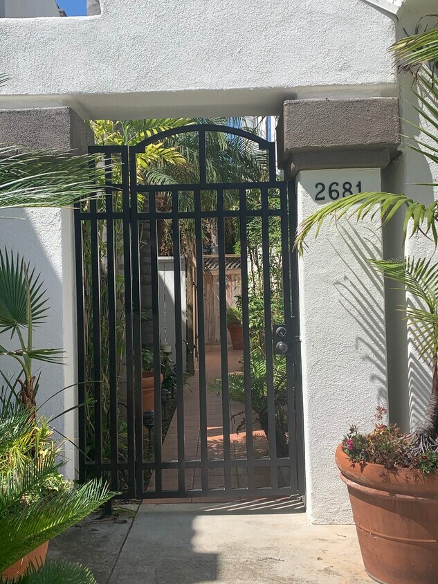 Front Gate - 2681 Pala Mesa Ct