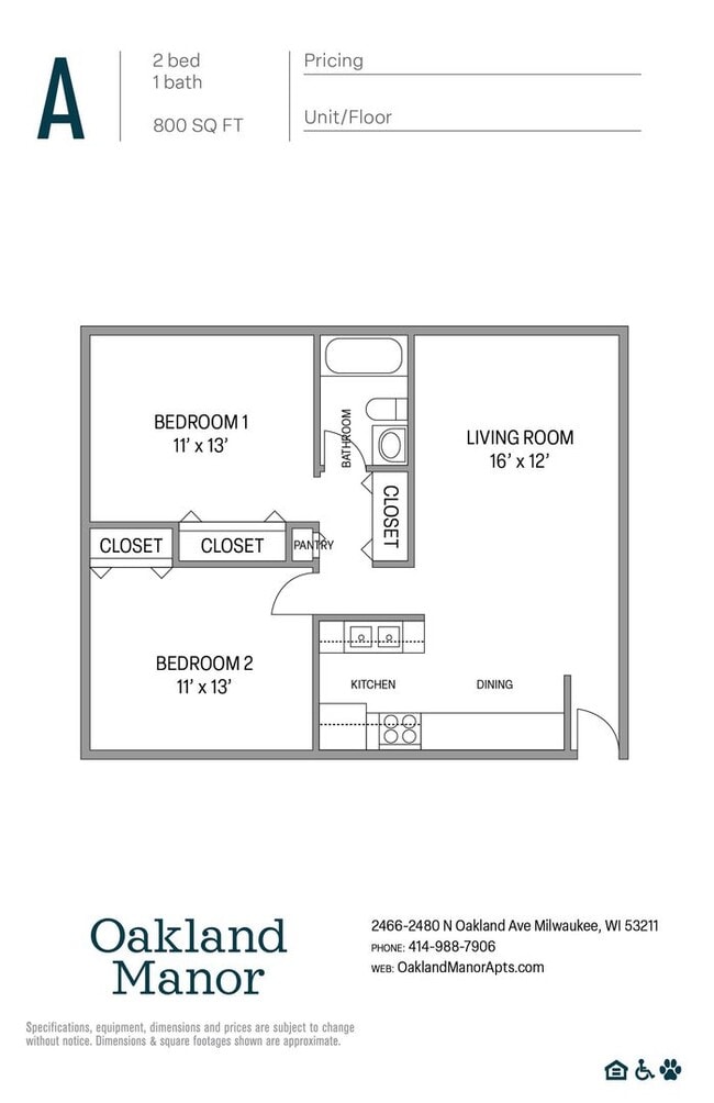 Interior Photo - Oakland Manor Apartments