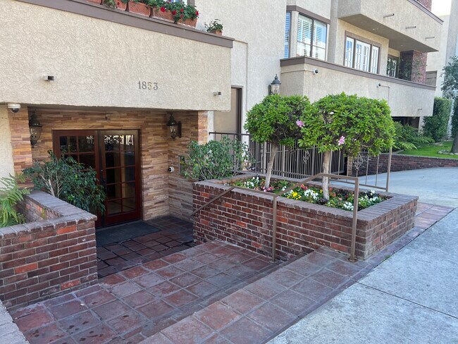 Entrance to the building - 1853 S Bentley Ave