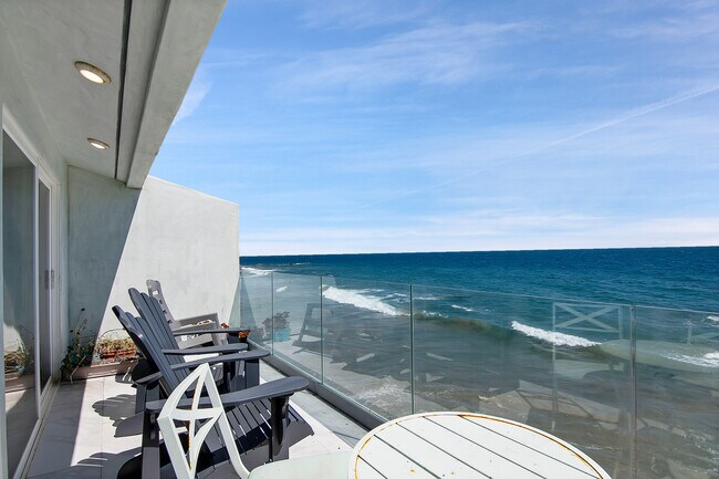 Patio with Ocean view - 20118 Pacific Coast Hwy