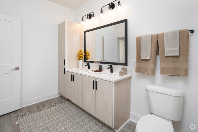 1 BR 1 BA, 819 SF - The Watts