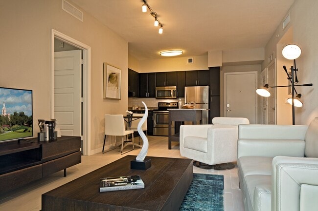 Sustainable porcelain tile flooring throughout - Modera Douglas Station Apartments