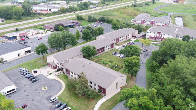 Aerial Photo - Peace Villa Apartments