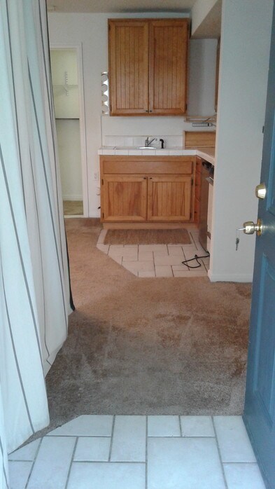 Kitchen area view from front door - 1054 W 23rd St