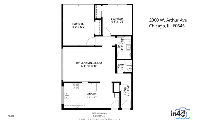 Photo - 2000 W Arthur Ave Apartment