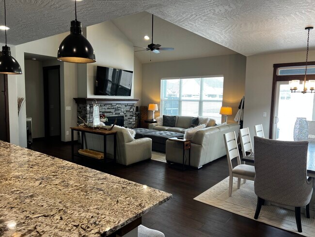 Great Room with Gas Fireplace - 4187 W Andesite Way