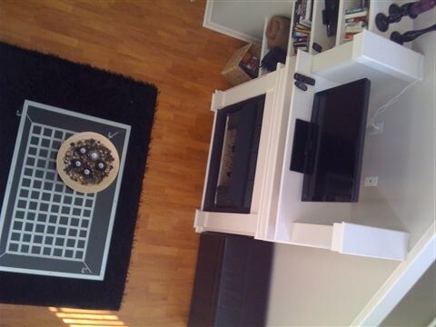 Fireplace from above - 941 Baxter Ave