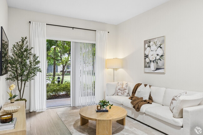 Verona - 1BR, 1BA - 840SF - Living Room - Compson Place Apartments