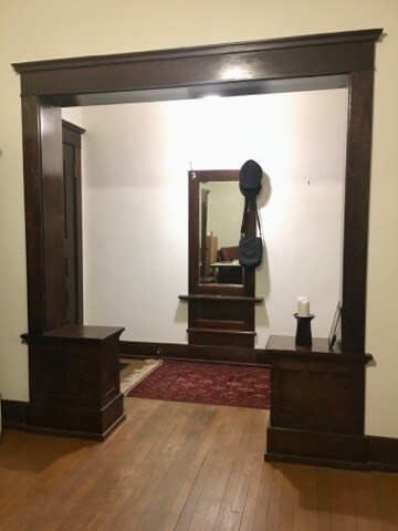 Entryway Mirror from Living Room - 416 E Roy St