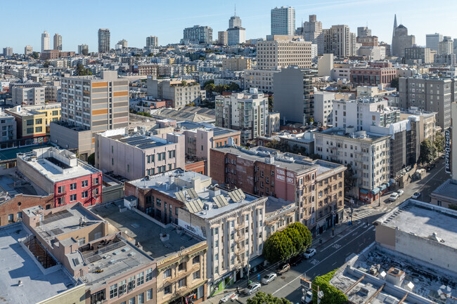 Aerial Context - Sutter House