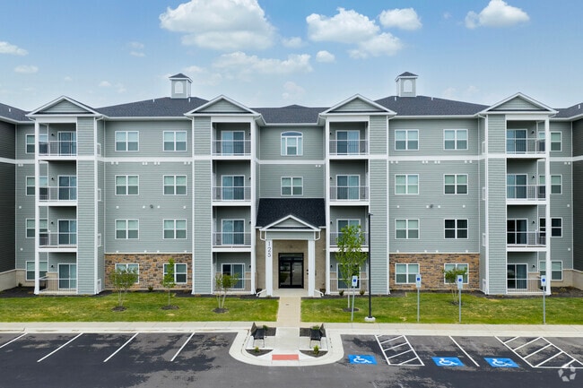 Building Entrance - Madison Village Apartments (Winchester)