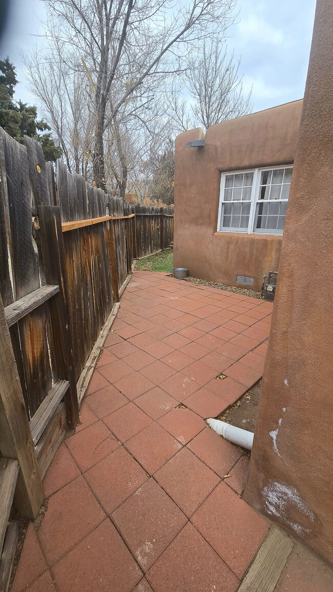 Backyard Patio - 523 Agua Fria St