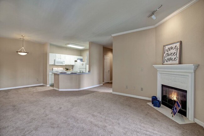 Sala de estar de Lincoln Villas en Memorial - Lincoln Villas on Memorial