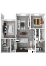2 Bedroom C - Union Mill