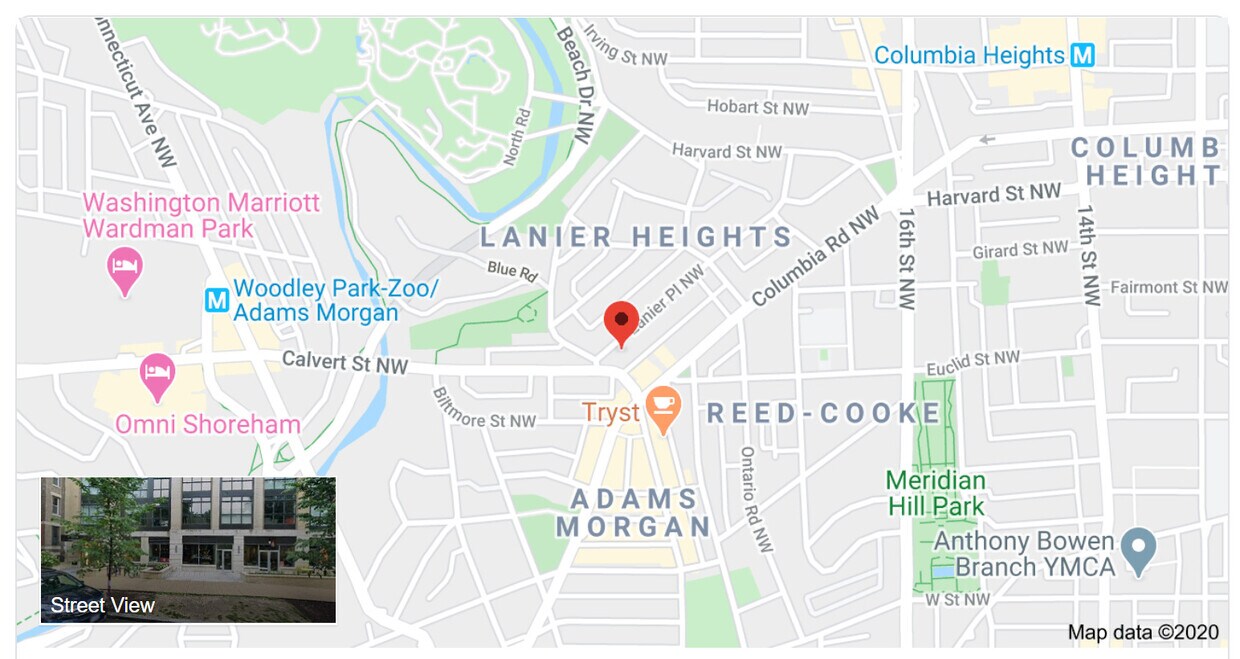 Location and Lobby - 1794 Lanier Pl NW