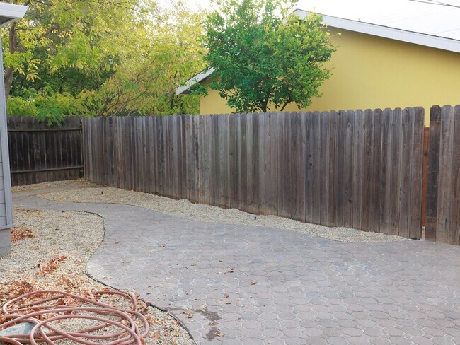 Backyard Patio area (plants coming) - 2220 16th Ave