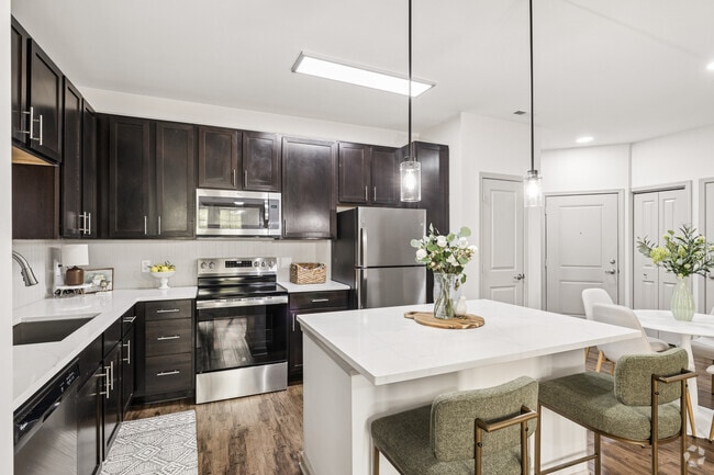 B1 - The Maple - 2 habitaciones, 2 baños - 992 pies cuadrados - Cocina - The Oliver Bloomfield