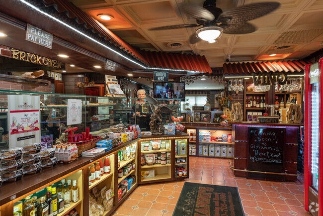 Giovanni's Italian Restaurant Is Famous for Their Brick Oven Pizza