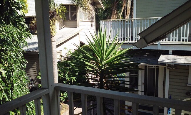 Balcony view to the North - 317 E Livingston St
