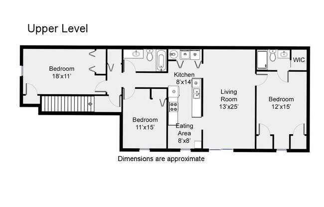 Living Area Layout - 3738 Riverbed Lane Southeast