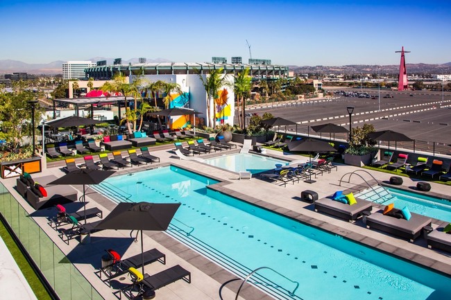 Rooftop Pool Area - The George Apartments
