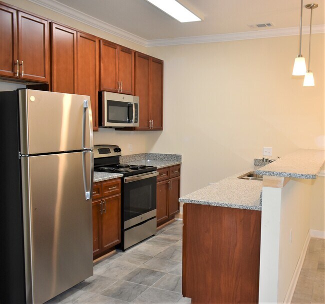 2BR, 2BA Kitchen - Palisades of Wake Forest