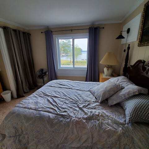 Full size bed, bedroom # 2 - 1014 Sailclub Rd