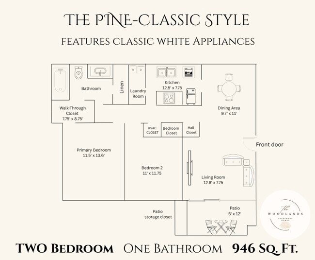 El estilo Pine-Classic - The Woodlands Apartment Homes, LLC