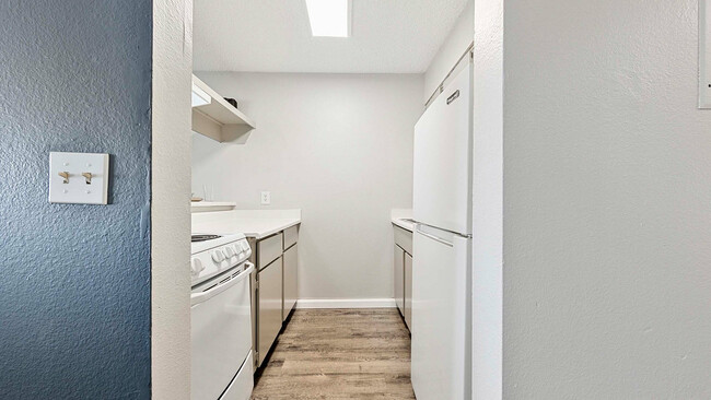 Explore this sleek kitchen design, perfect for modern living. - Residence at Sierra Vista