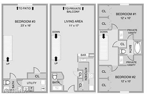 Primary Photo - 3 br, 2.5 bath Condo - 360 Varsity Lane