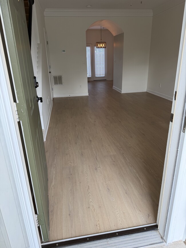 View entering front door and your new floors. - 2017A Beech Ave