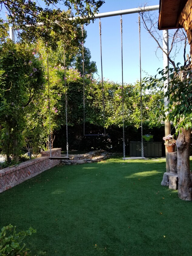 swing set - 8318 Calmosa Ave