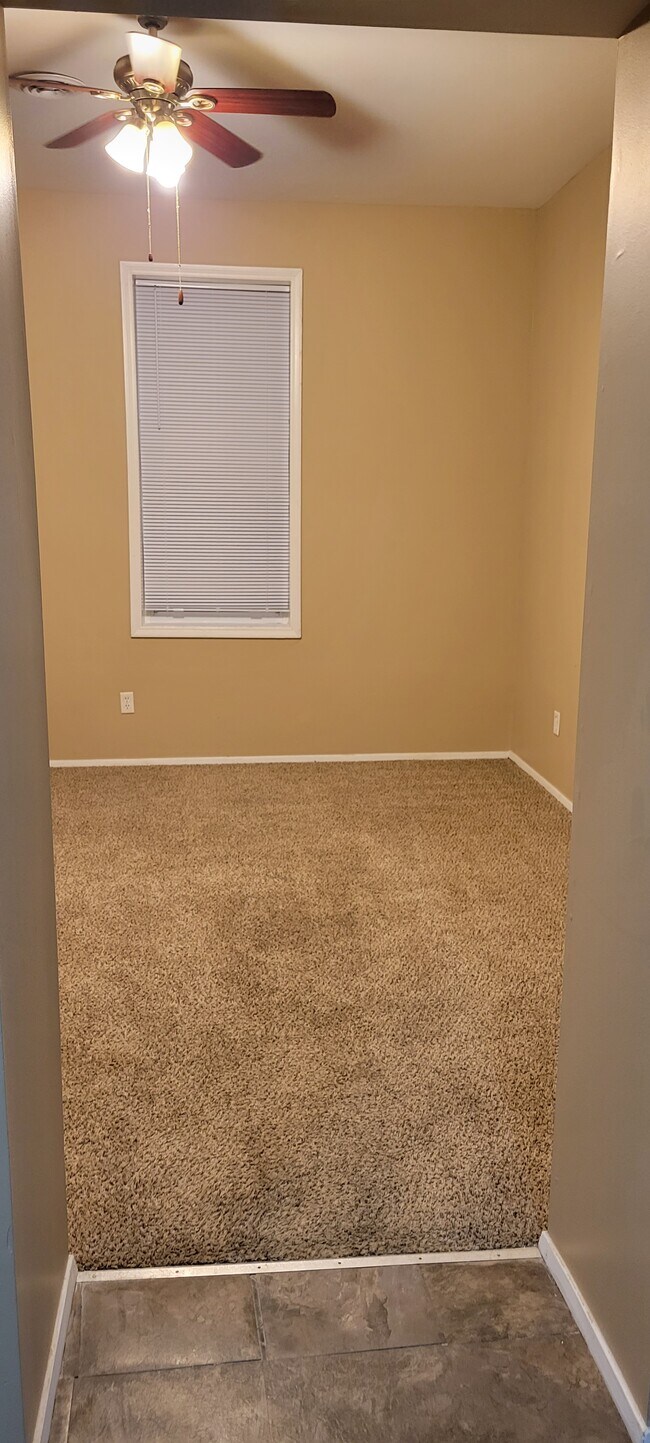 living room from kitchen - 619 N 5th St