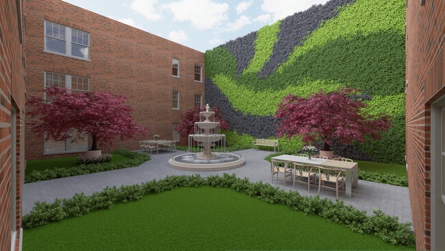 Courtyard Rendering - King's Court