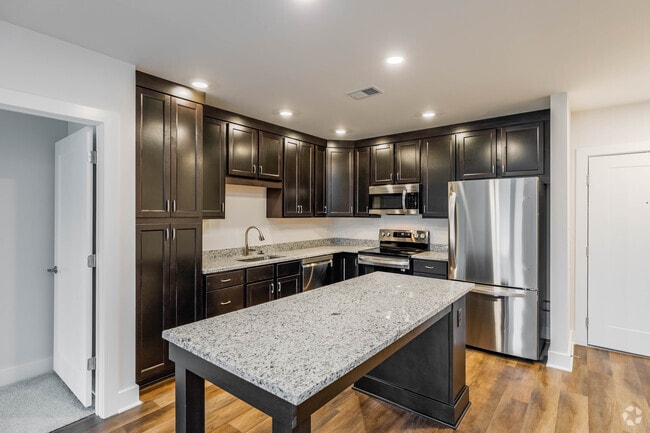 2BR, 2BA - 1,225SF - Style 6 - Kitchen - Fox Plan