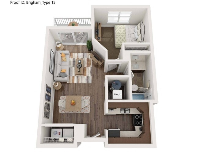 Interior Photo - Brigham Apartments