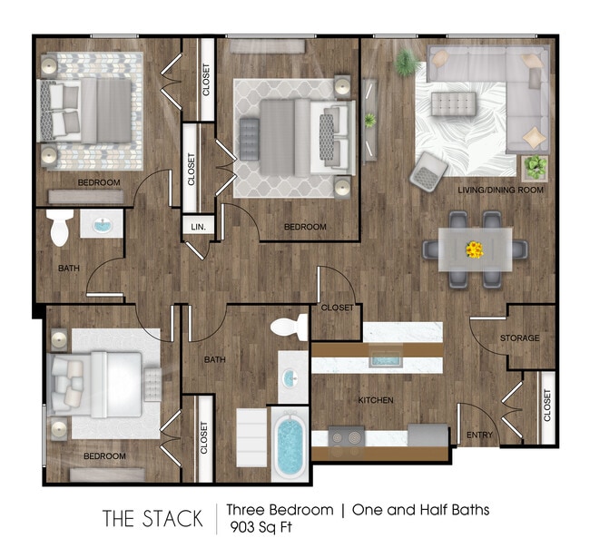 The Stack - Hudson Heights Apartments