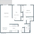 West Court - One Bedroom - Plan 11B