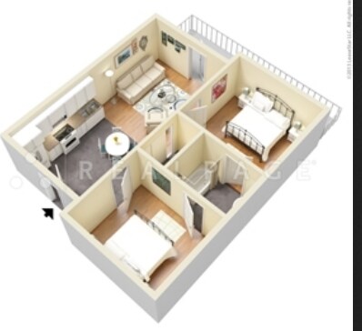 2HAB/1BA - Riverview Villas