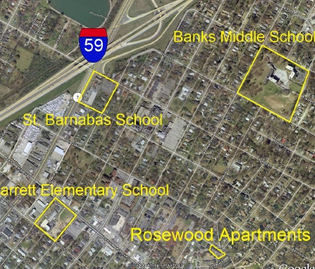 Aerial Photo - Vanderbilt Apartments
