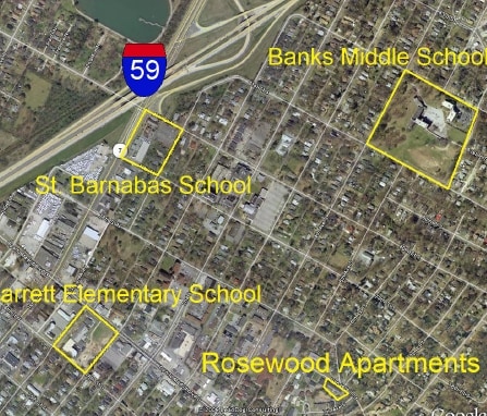 Aerial Photo - Rosewood Apartments